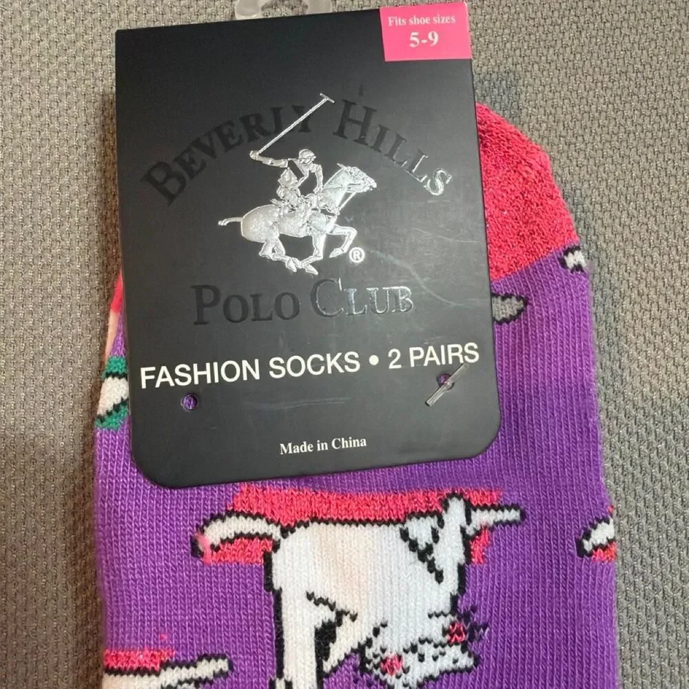 Beverly-hills-polo-club Women's multi Socks